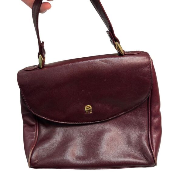 Vintage Etienne Aigner Small Leather Shoulder Crossbody Purse - Picture 10 of 10